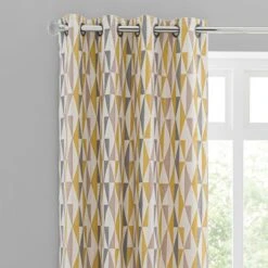 Elements Triangles Eyelet Curtains 33 Elements Triangles Eyelet Curtains -Elements 30668090