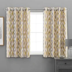 Elements Triangles Eyelet Curtains 25 Elements Triangles Eyelet Curtains -Elements 30668091 alt05