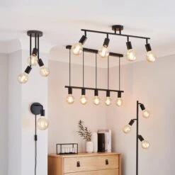 Elements Koppla 4 Light Semi Flush Spotlight Bar -Elements 30754835 alt06