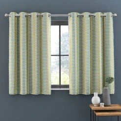 Elements Kansas Stripe Eyelet Curtains -Elements 30755098 alt05
