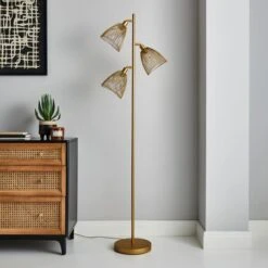 Elements Jaula 3 Light Floor Lamp -Elements 30755630 alt01