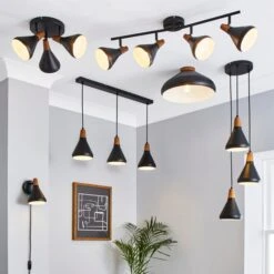 Elements Wolston 4 Light Semi Flush Spotlight Bar -Elements 30765896 alt08