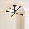 Elements Koppla 6 Light Semi Flush Ceiling Light