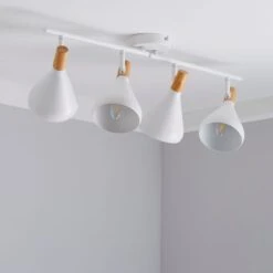 Elements Wolston 4 Light Semi Flush Spotlight Bar -Elements 30856962 alt01