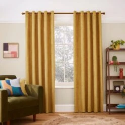 Elements Cord Eyelet Curtains -Elements 30875756 alt01