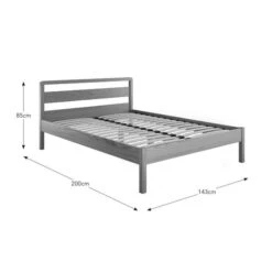 Scandi Mid Century Elements Eira Bed -Elements 30878817 alt09