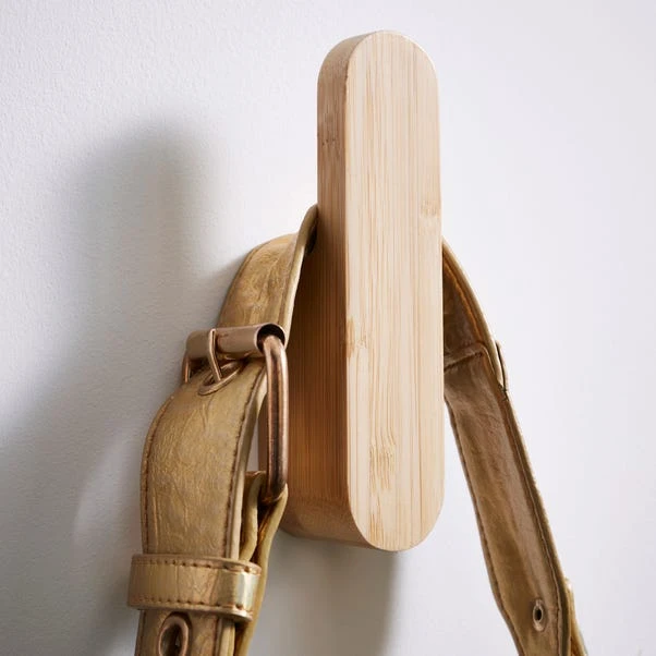 Elements Adam Wooden Block Wall Hanging Hooks 5 Elements Adam Wooden Block Wall Hanging Hooks - Image 5