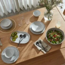 Elements Holmes 6-8 Seater Extendable Dining Table, Modern Oak -Elements 30893323 alt05