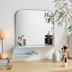 Elements Squoval Wall Mirror With Curling Shelf 24 Elements Squoval Wall Mirror With Curling Shelf -Elements 30893750