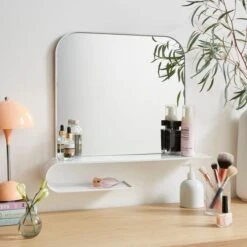 Elements Squoval Wall Mirror With Curling Shelf 18 Elements Squoval Wall Mirror With Curling Shelf -Elements 30893752