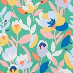 Elements Fieldsley Floral Green Blackout Roller Blind -Elements 30894012 alt01