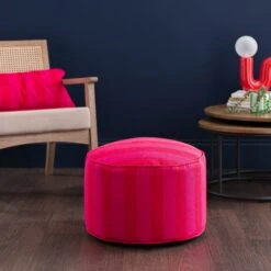 Elements Sutton Stripe Pouffe 9 Elements Sutton Stripe Pouffe -Elements 30894085
