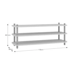 Elements Miller Small TV Unit For TVs Up To 38" -Elements 30895133 alt09