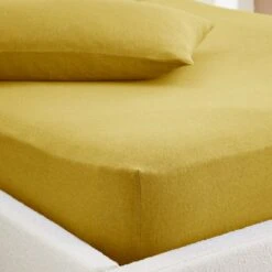 Elements Cotton Jersey Plain Fitted Sheet -Elements 30896570