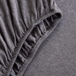 Elements Cotton Jersey Plain Fitted Sheet -Elements 30896655 alt05