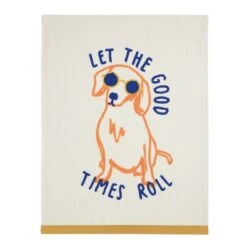 Elements Good Times Motif Tea Towel