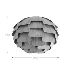 Elements Kerr Easy Fit Pendant Shade -Elements 30898655 alt08