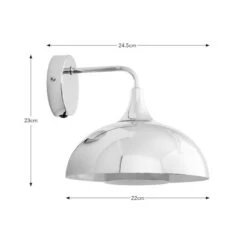 Elements Lennon 2 Tier Dome Plug In Wall Light -Elements 30898670 alt08