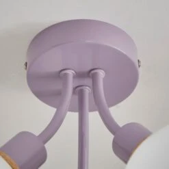 Elements Bailey 3 Light Semi Flush Ceiling Light -Elements 30898689 alt02