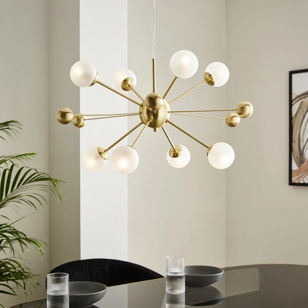Elements Nova 8 Light Cluster Ceiling Light 1 Elements Nova 8 Light Cluster Ceiling Light