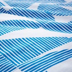 Elements Ezra Blue Cotton Duvet Cover And Pillowcase Set -Elements 30902414 alt05