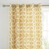 Elements Wiggins Wiggle Blackout Eyelet Curtains