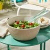 Elements Large Taupe Salad Bowl