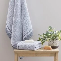 Elements Popcorn Cotton Towel
